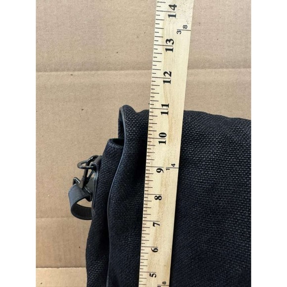 Theyskens' Theory Buckle Flap Leather Adjustable Satchel Messenger Bag Black - Picture 10 of 11